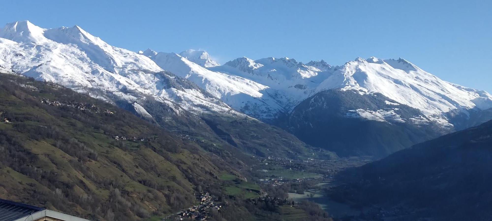 Chalet Balneo Billard La Plagne Savoie Vue Top エクステリア 写真