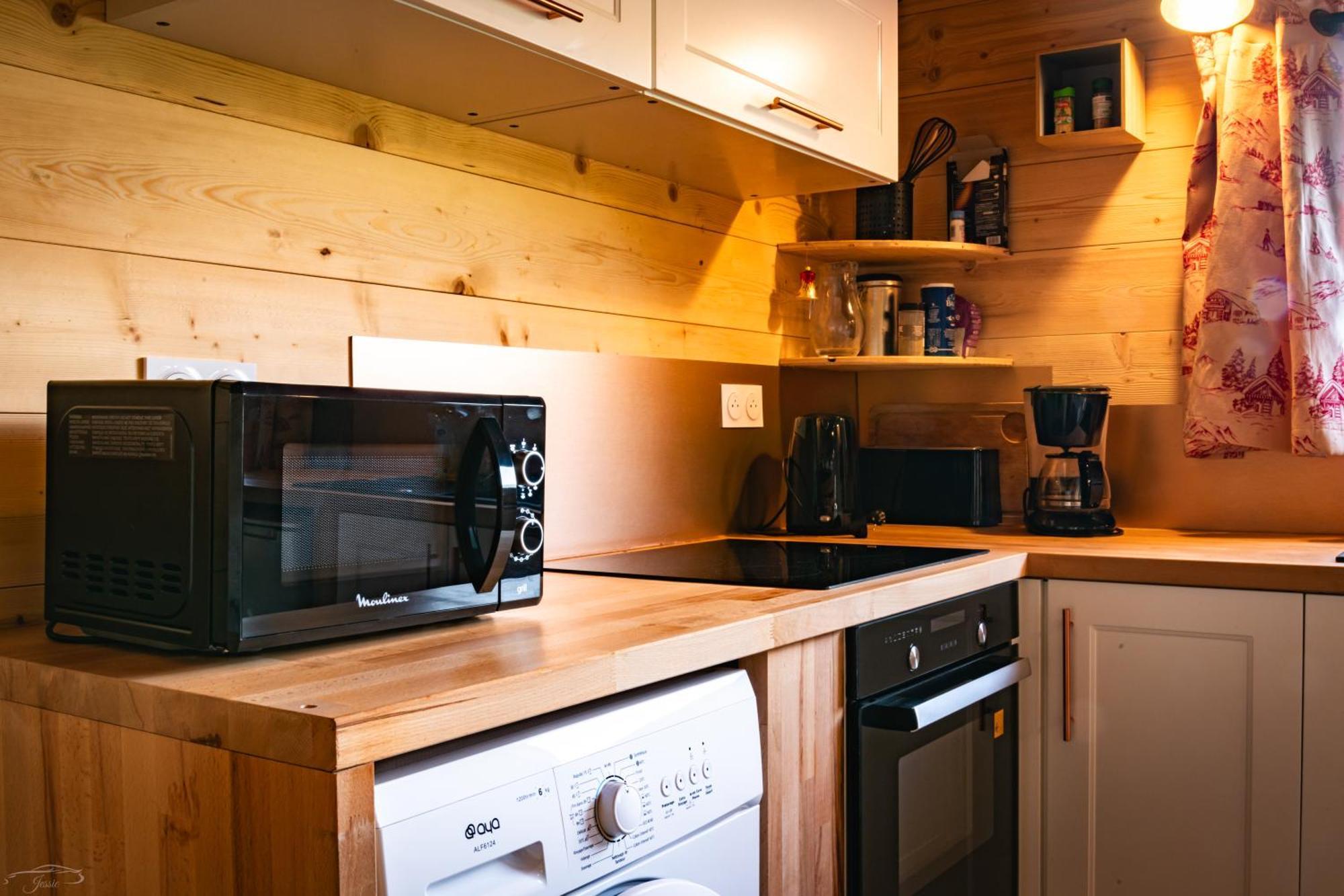 Chalet Balneo Billard La Plagne Savoie Vue Top エクステリア 写真