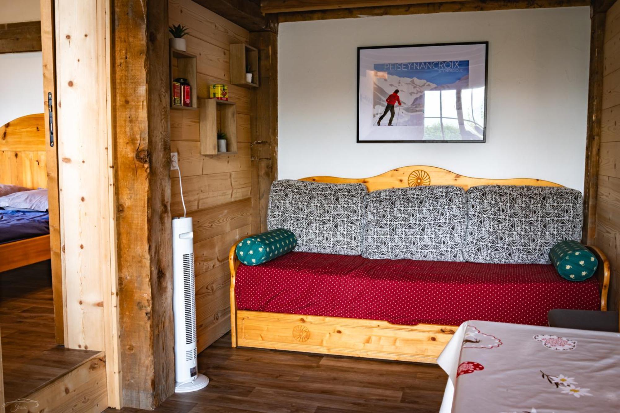 Chalet Balneo Billard La Plagne Savoie Vue Top エクステリア 写真