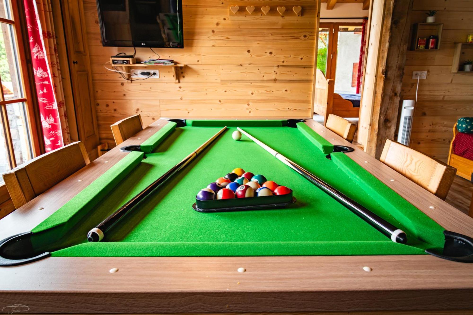 Chalet Balneo Billard La Plagne Savoie Vue Top エクステリア 写真