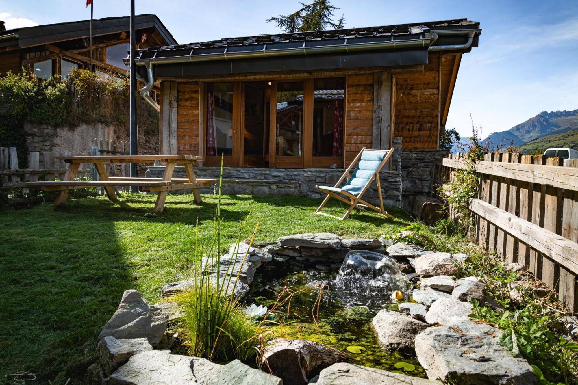Chalet Balneo Billard La Plagne Savoie Vue Top エクステリア 写真